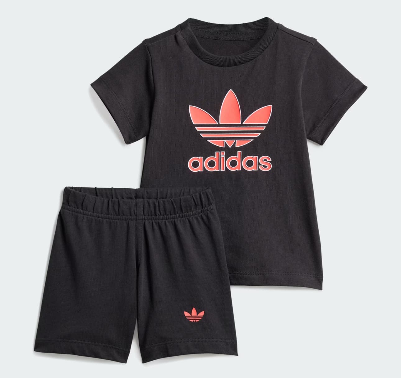 Short tee and short set