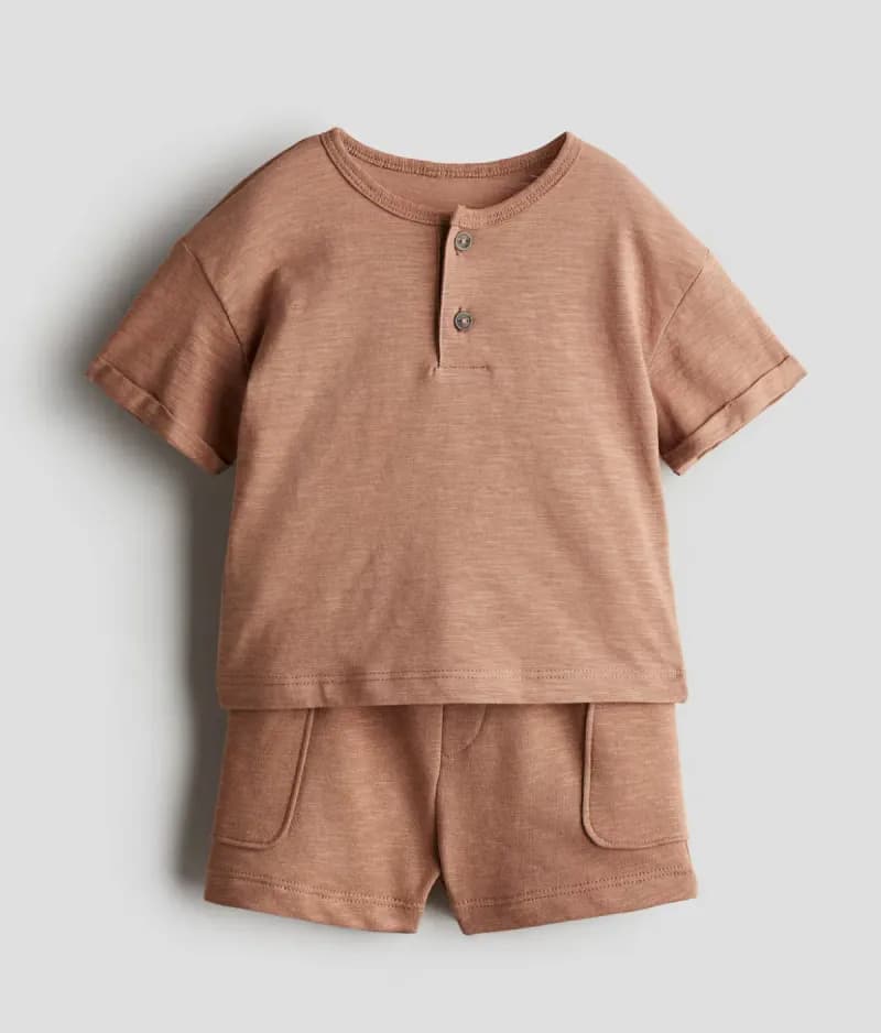 2 pc cotton jersey set