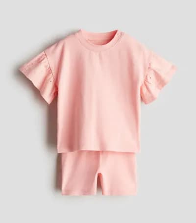 2 pc cotton jersey set