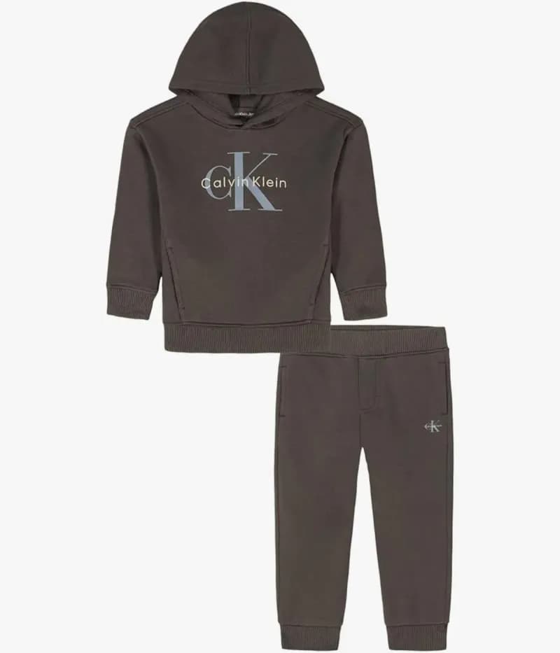 2 pc hooded jogger set