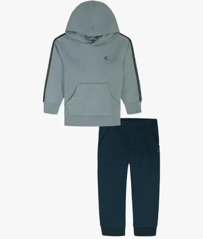2 pc hooded jogger set