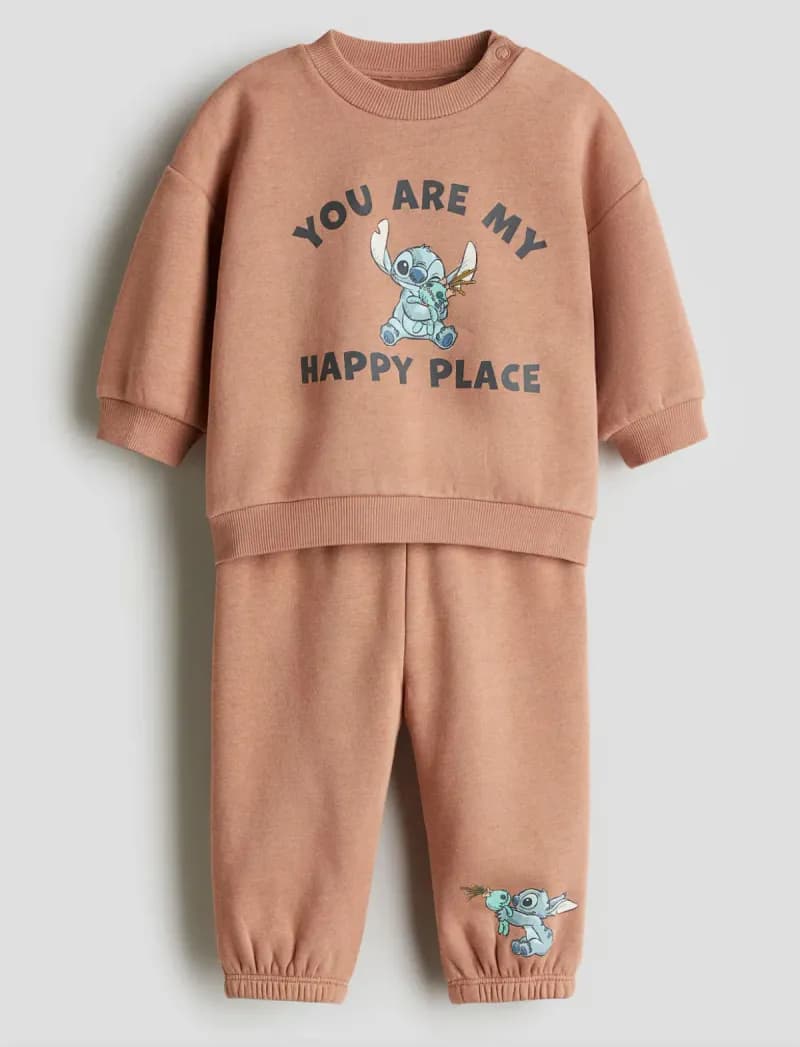 2 piece sweatshirt set Stitch