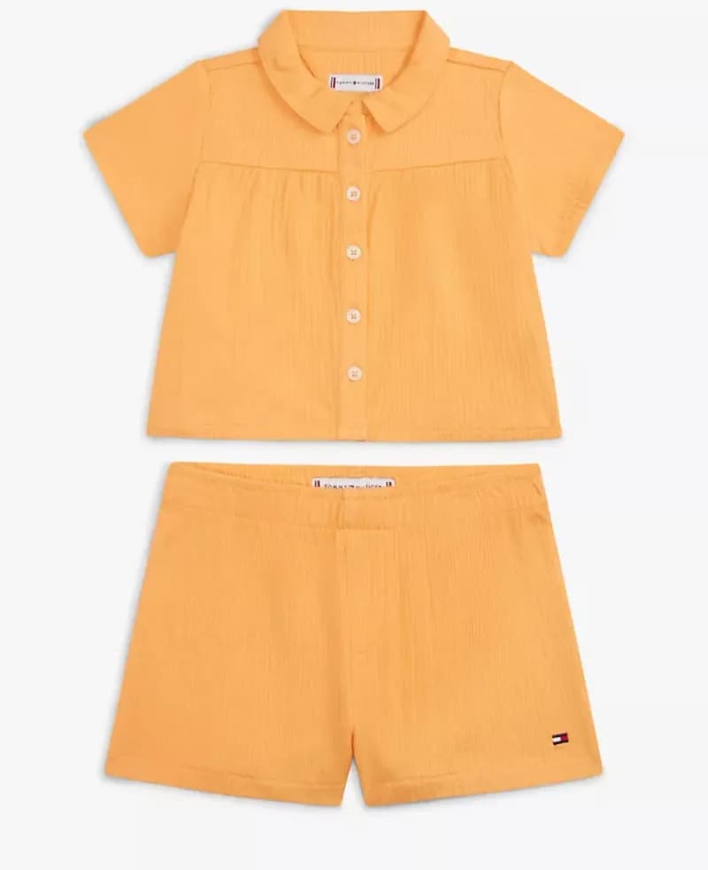 Babie’s shirt and short set