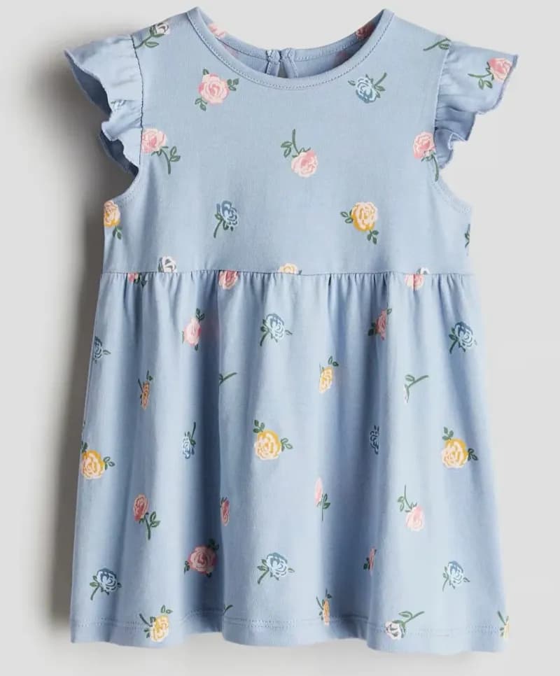 Dress with roses