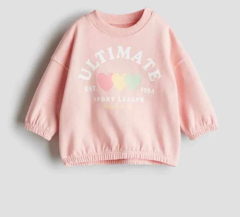 Pink sweatshirt