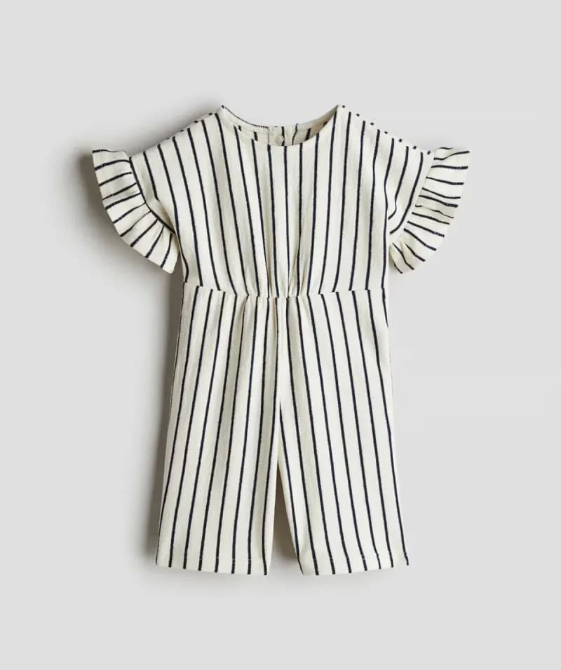 Printed romper suit