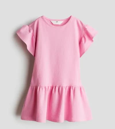 Short sleeved cotton dress