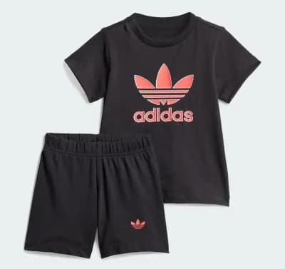 Short tee and short set