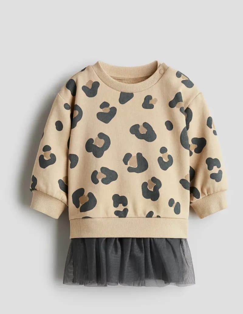 Tulle – skirt sweatshirt dress