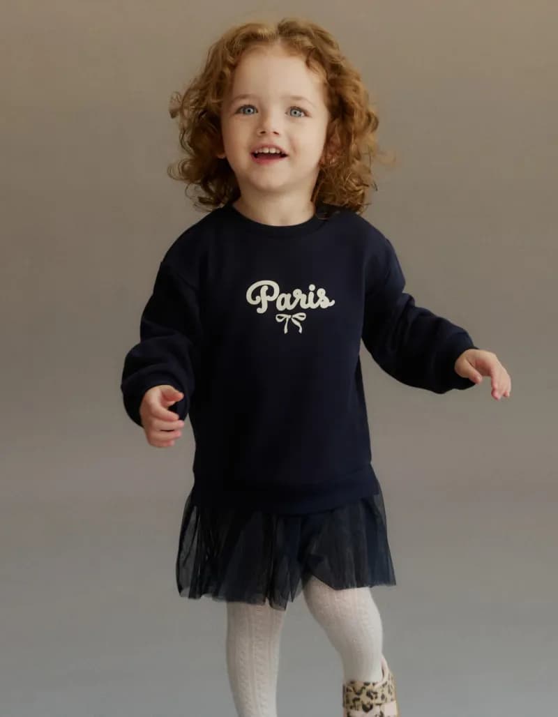 Tulle - skirt sweatshirt dress